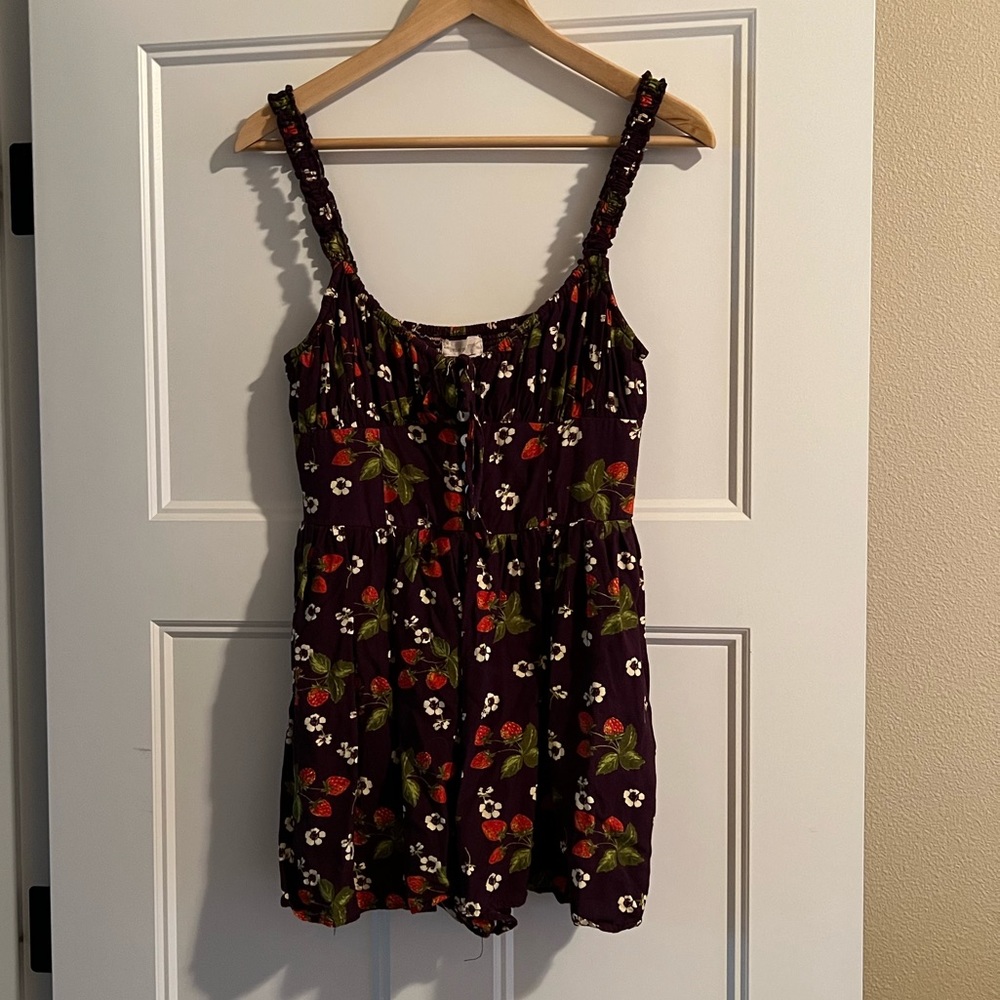 Strawberry romper